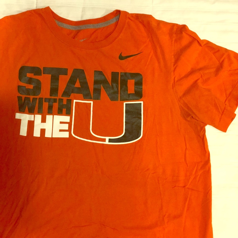 Nike University of Miami T Shirt